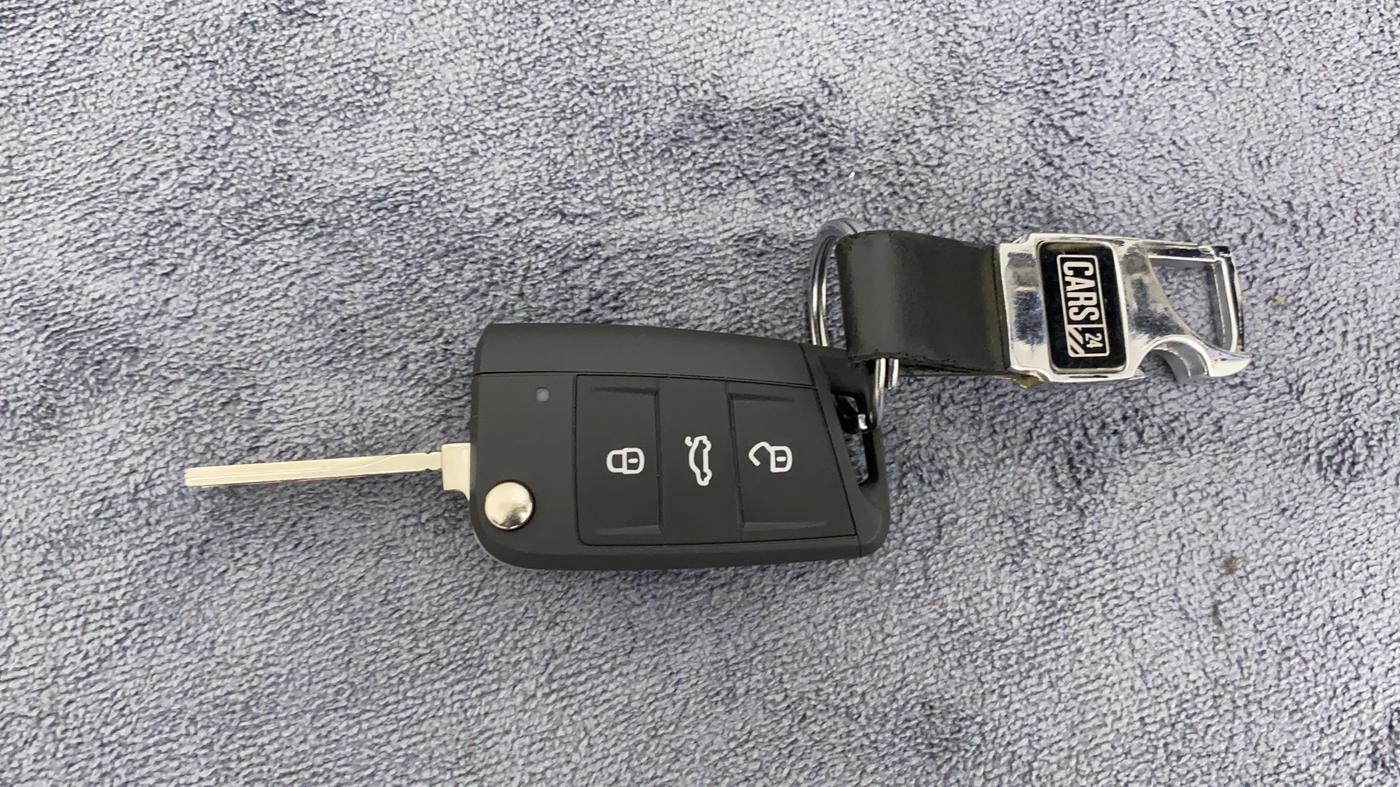 2022 Volkswagen VIRTUS GT PLUS TSI 1.5 EVO DSG, Petrol, Automatic, 2,617 km, Key Close Up