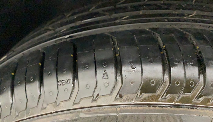 2022 Volkswagen VIRTUS GT PLUS TSI 1.5 EVO DSG, Petrol, Automatic, 2,617 km, Right Rear Tyre Tread