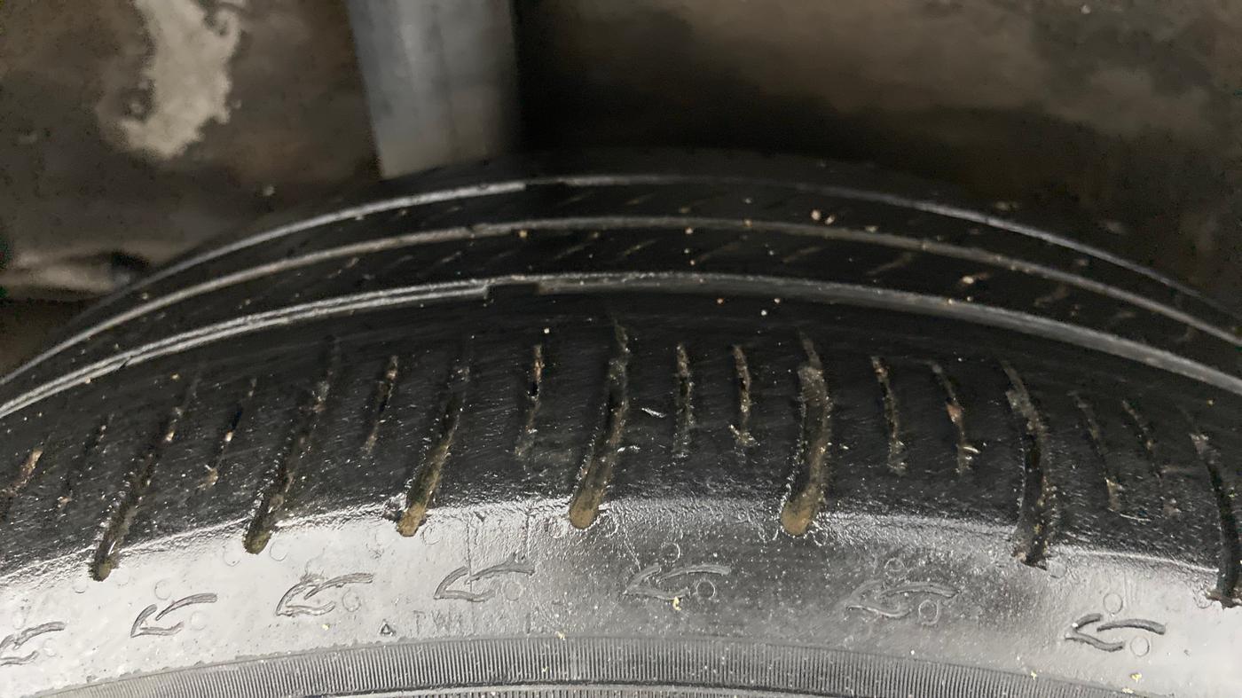 2021 Honda City 1.5L I-VTE V CVT, Petrol, Automatic, 59,792 km, Right Rear Tyre Tread