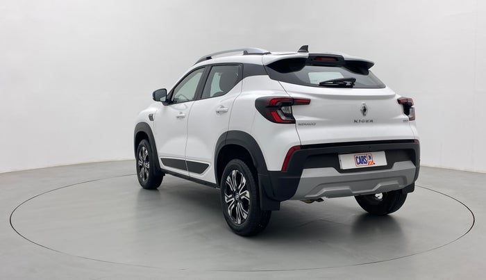 2022 Renault Kiger RXZ AMT, Petrol, Automatic, 4,309 km, Left Back Diagonal