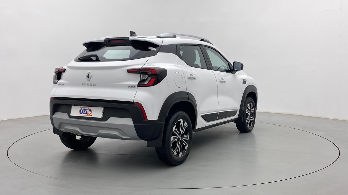 2022 Renault Kiger RXZ AMT, Petrol, Automatic, 4,309 km, Right Back Diagonal