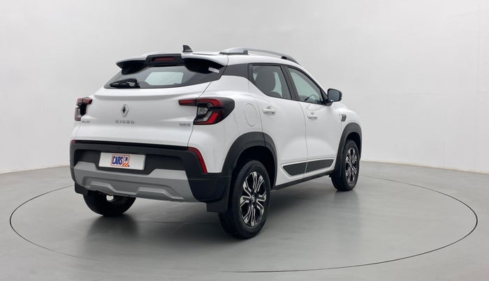 2022 Renault Kiger RXZ AMT, Petrol, Automatic, 4,309 km, Right Back Diagonal