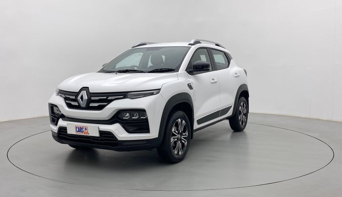 2022 Renault Kiger RXZ AMT, Petrol, Automatic, 4,309 km, Left Front Diagonal