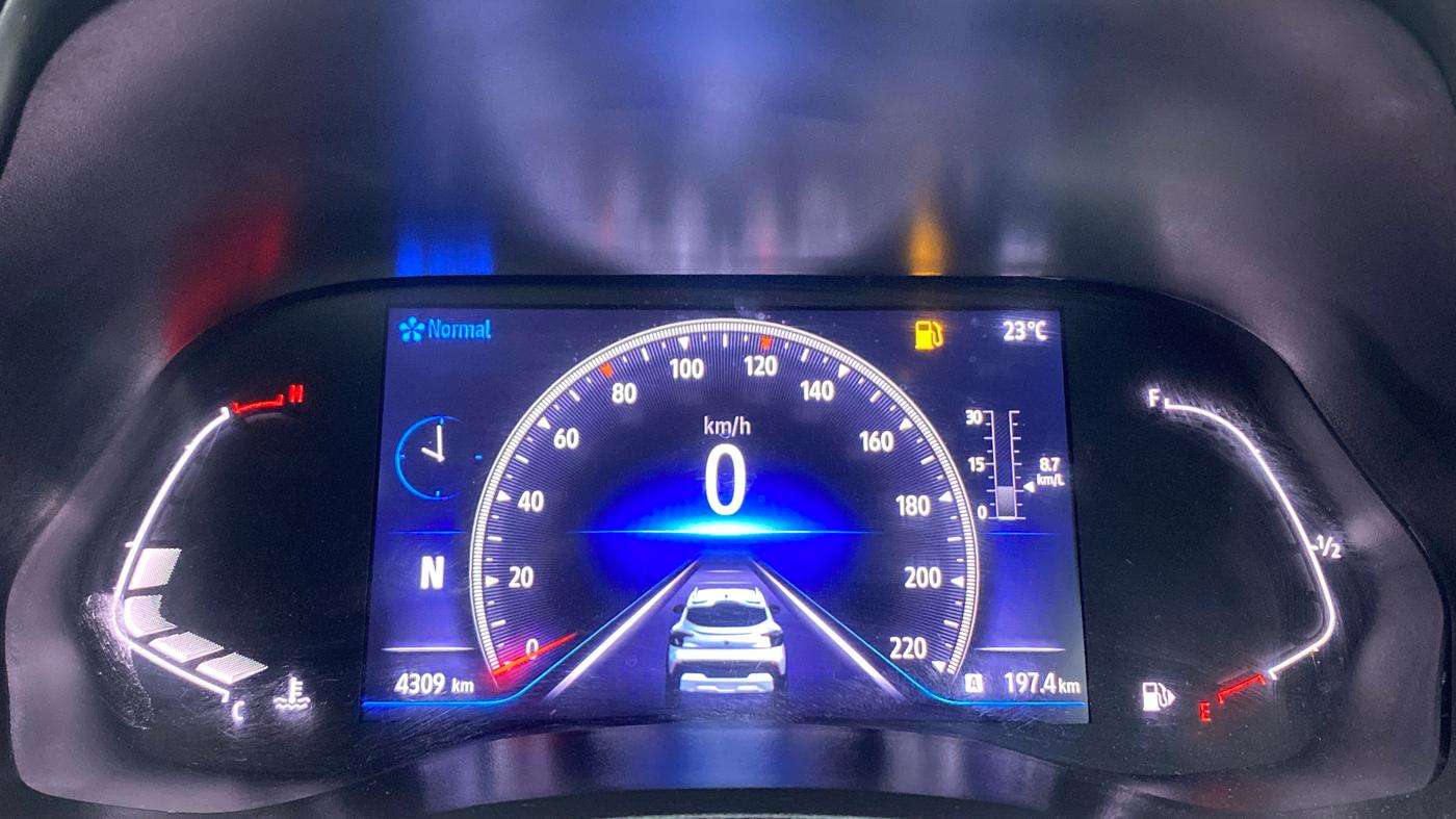 2022 Renault Kiger RXZ AMT, Petrol, Automatic, 4,309 km, Odometer Image