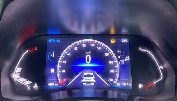 2022 Renault Kiger RXZ AMT, Petrol, Automatic, 4,309 km, Odometer Image