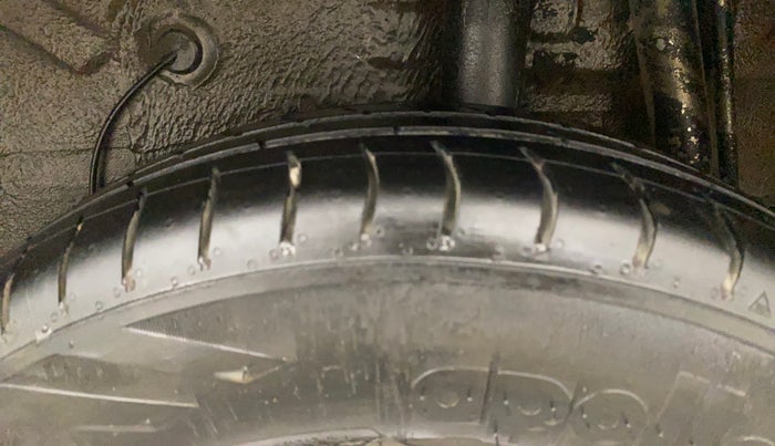 2018 Maruti Celerio ZXI AMT (O), Petrol, Automatic, 58,748 km, Left Rear Tyre Tread