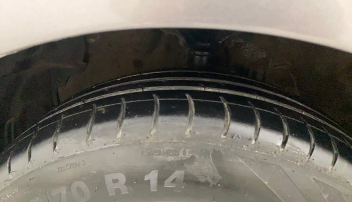 2018 Maruti Celerio ZXI AMT (O), Petrol, Automatic, 58,748 km, Left Front Tyre Tread