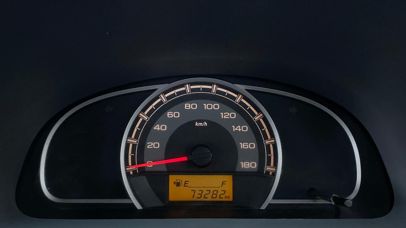 2013 Maruti Alto 800 LXI, Petrol, Manual, 73,282 km, Odometer Image