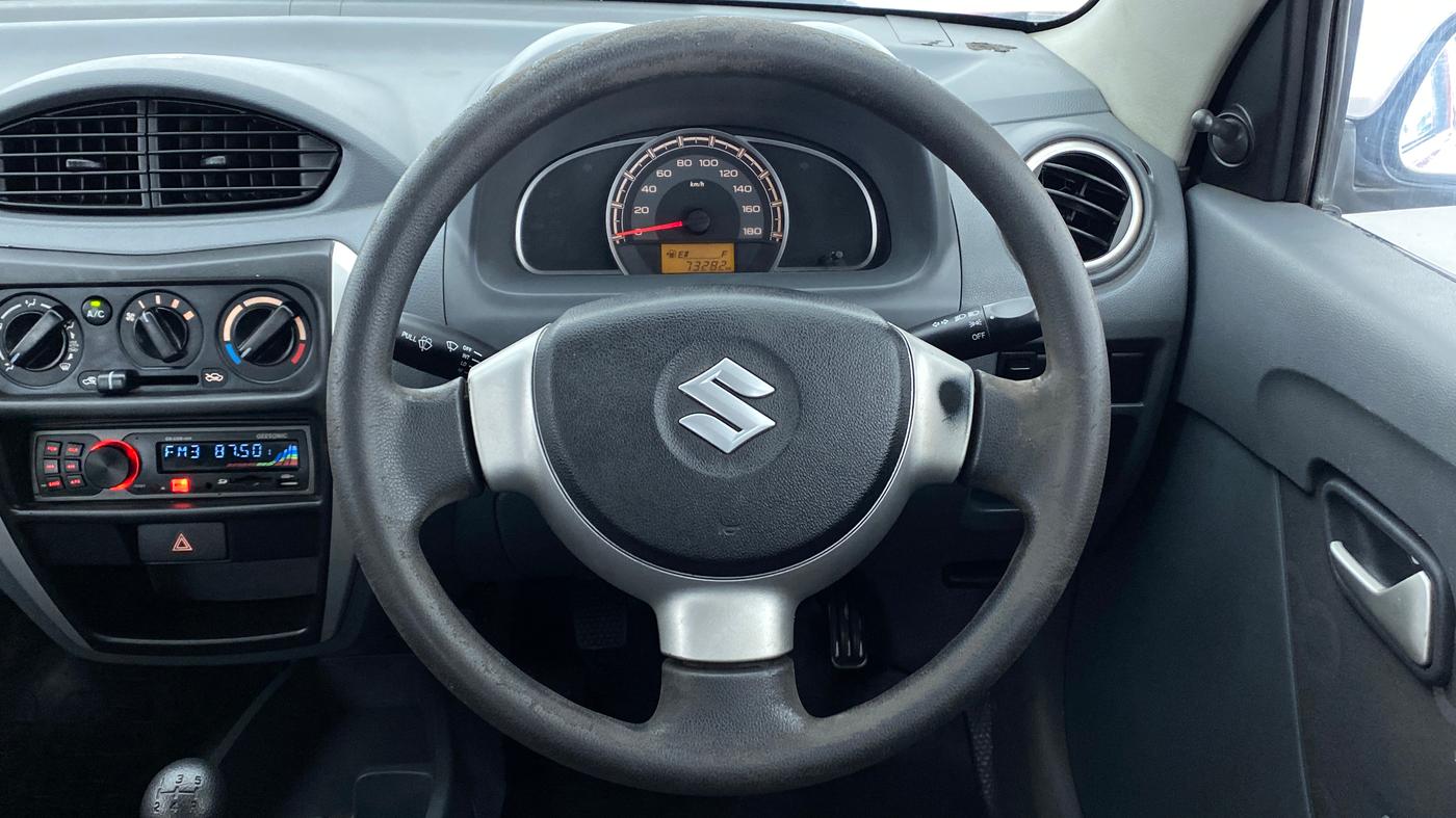 2013 Maruti Alto 800 LXI, Petrol, Manual, 73,282 km, Steering Wheel Close Up
