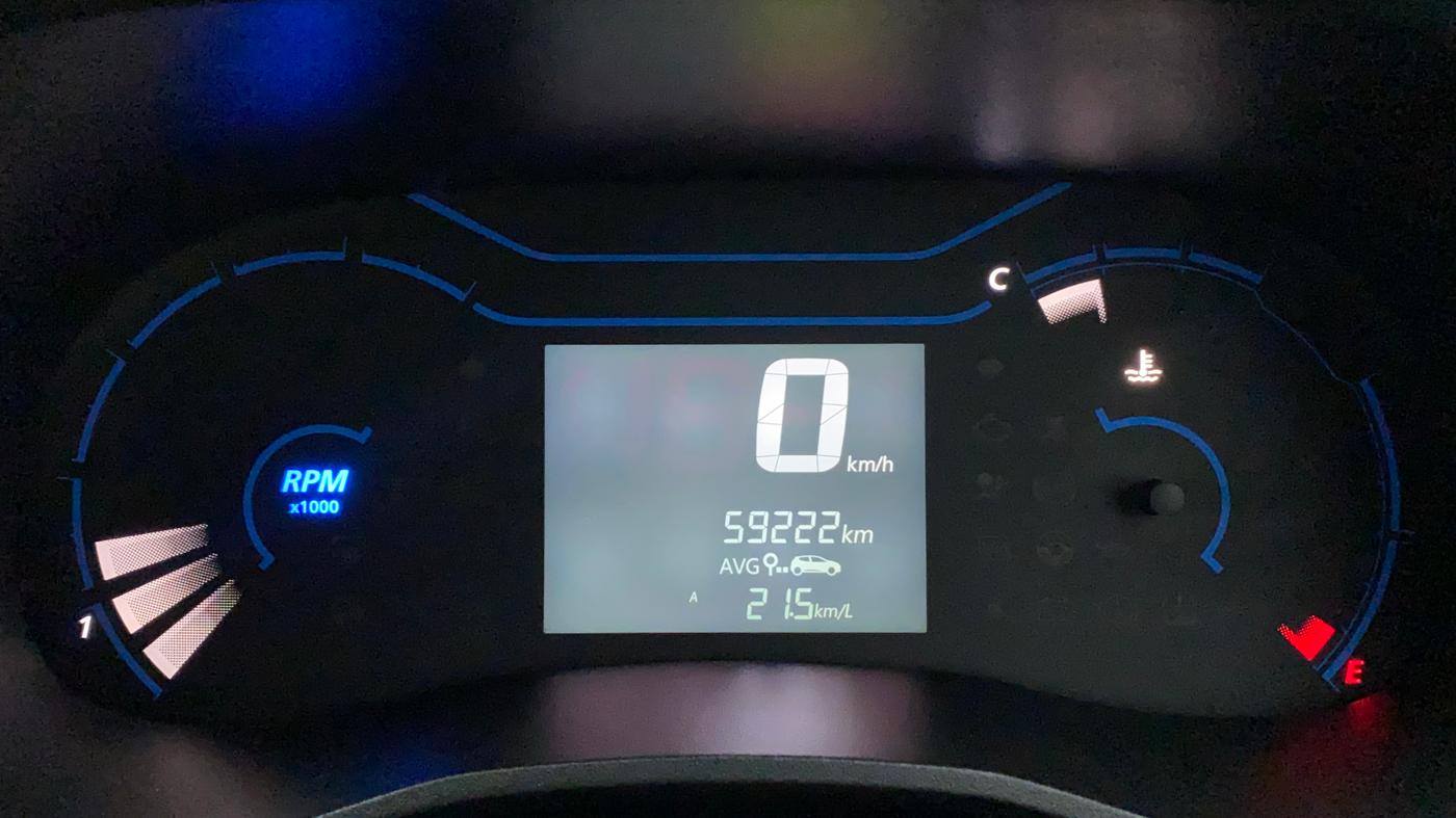2021 Renault Kwid CLIMBER 1.0 (O), Petrol, Manual, 59,221 km, Odometer Image