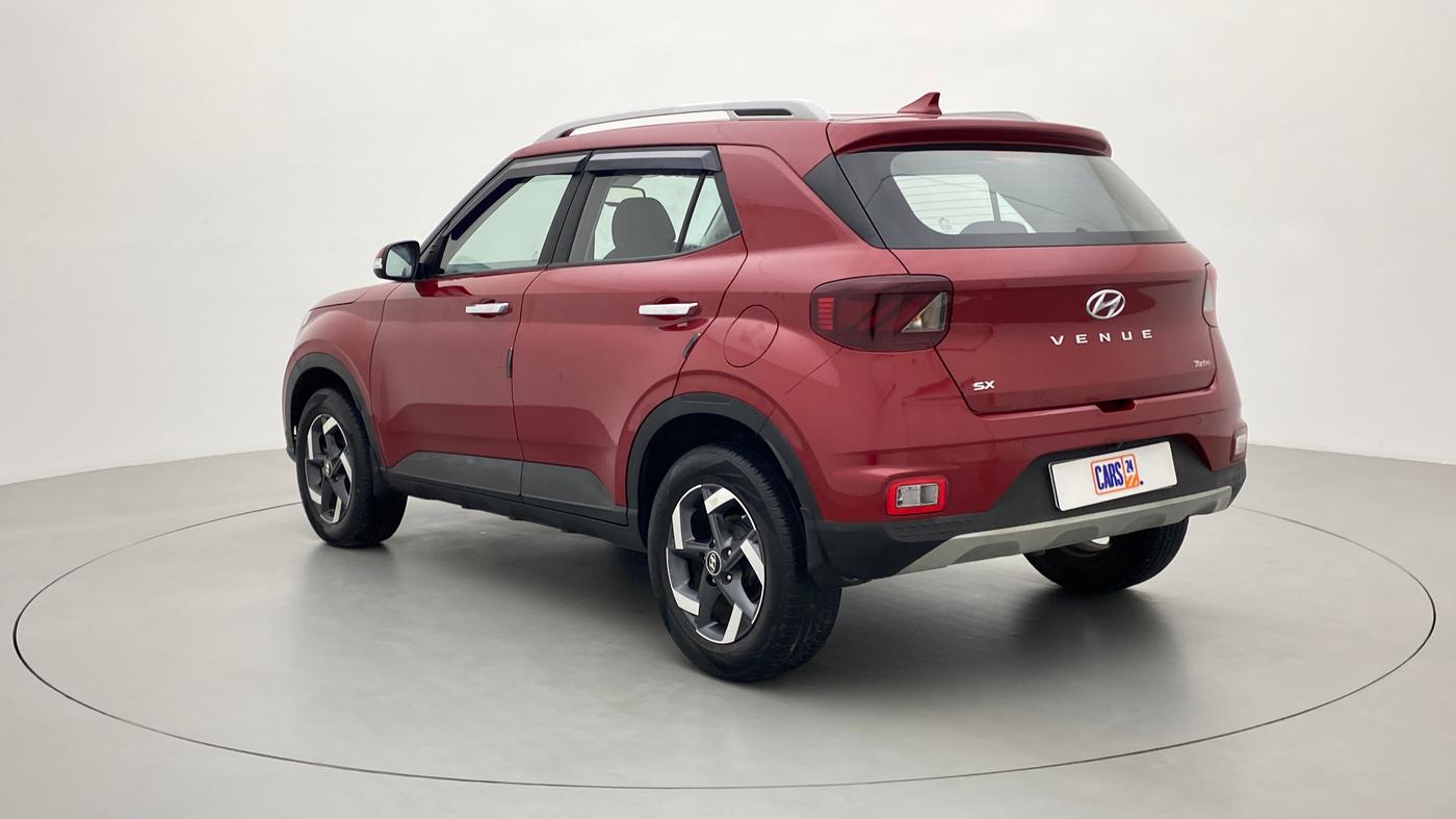 2020 Hyundai VENUE 1.0 TURBO GDI SX+ AT, Petrol, Automatic, 18,573 km, Left Back Diagonal