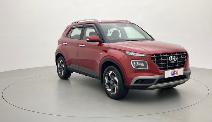 2020 Hyundai VENUE 1.0 TURBO GDI SX+ AT, Petrol, Automatic, 18,573 km, Right Front Diagonal