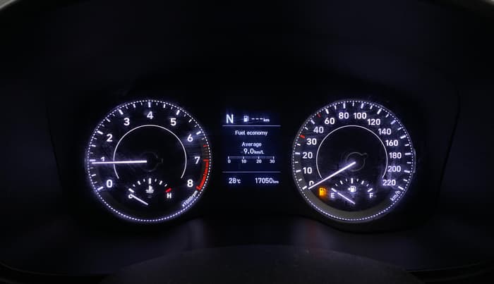 2021 Hyundai VENUE SX 1.0 (O) TURBO IMT, Petrol, Manual, 17,050 km, Odometer Image