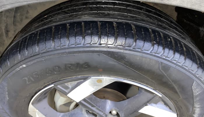 2021 Hyundai VENUE SX 1.0 (O) TURBO IMT, Petrol, Manual, 17,050 km, Left Front Tyre Tread