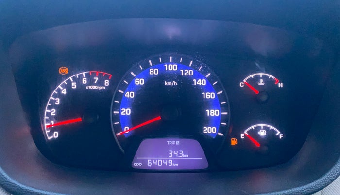 2014 Hyundai Xcent S (O) 1.2, Petrol, Manual, 64,015 km, Odometer Image