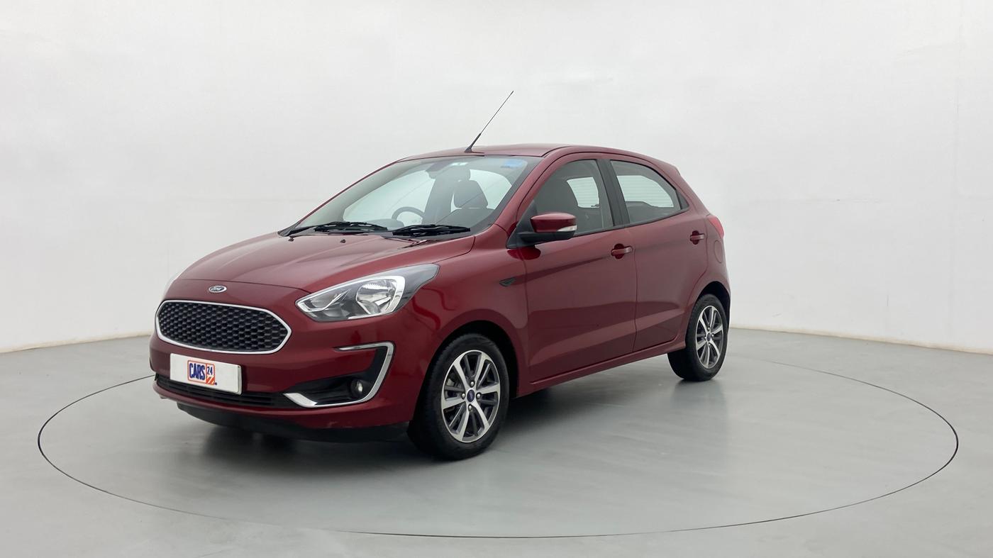 2021 Ford New Figo TITANIUM 1.2 PETROL AT, Petrol, Automatic, 16,997 km, Left Front Diagonal