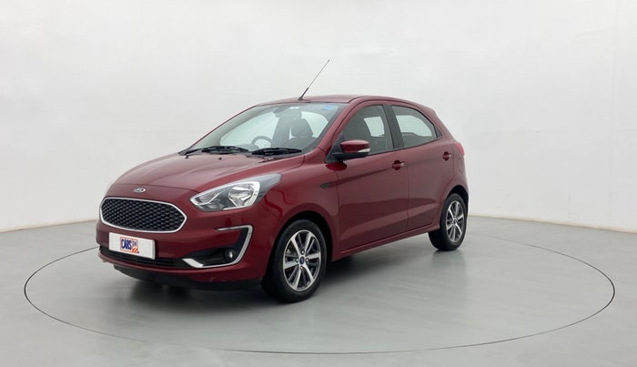 2021 Ford New Figo TITANIUM 1.2 PETROL AT, Petrol, Automatic, 16,997 km, Left Front Diagonal