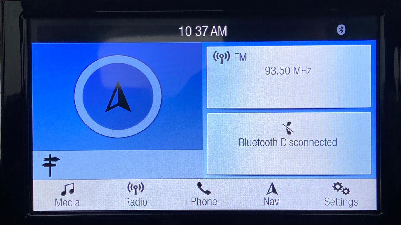 2021 Ford New Figo TITANIUM 1.2 PETROL AT, Petrol, Automatic, 16,997 km, Touchscreen Infotainment System