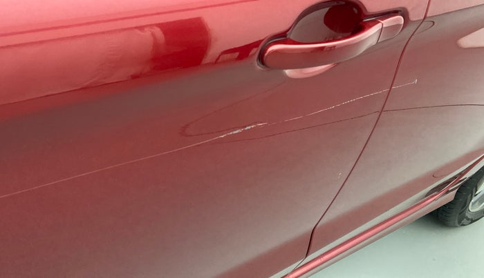 2021 Ford New Figo TITANIUM 1.2 PETROL AT, Petrol, Automatic, 16,997 km, Front passenger door - Minor scratches