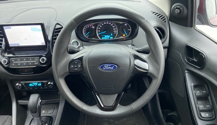 2021 Ford New Figo TITANIUM 1.2 PETROL AT, Petrol, Automatic, 16,997 km, Steering Wheel Close Up