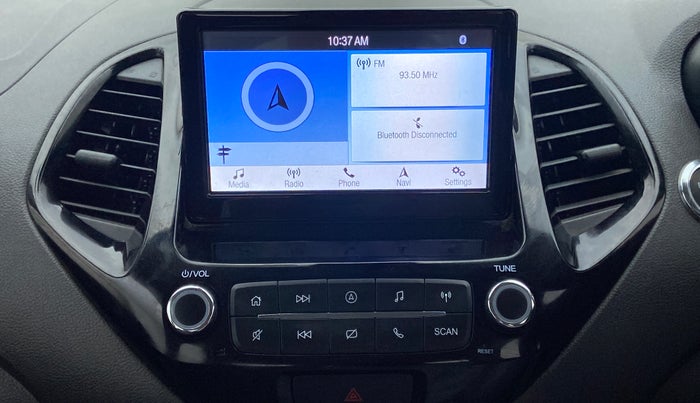 2021 Ford New Figo TITANIUM 1.2 PETROL AT, Petrol, Automatic, 16,997 km, Infotainment System