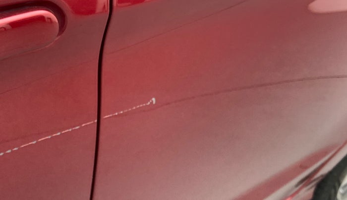 2021 Ford New Figo TITANIUM 1.2 PETROL AT, Petrol, Automatic, 16,997 km, Rear left door - Minor scratches