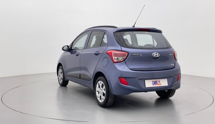 2016 Hyundai Grand i10 SPORTS 1.2 VTVT, Petrol, Manual, 25,407 km, Left Back Diagonal (45- Degree) View