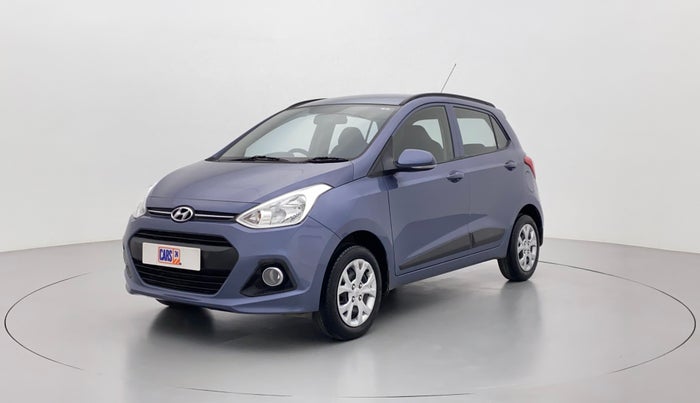 2016 Hyundai Grand i10 SPORTS 1.2 VTVT, Petrol, Manual, 25,407 km, Left Front Diagonal (45- Degree) View