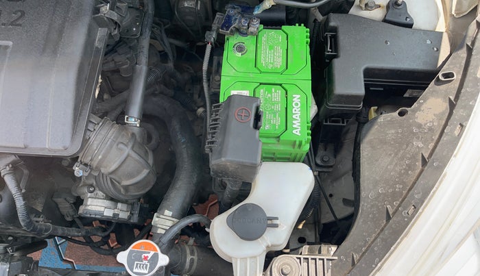 2019 Hyundai Grand i10 ASTA 1.2 KAPPA VTVT, Petrol, Manual, 1,04,358 km, Engine View - Left