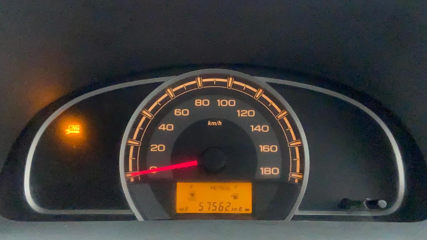 2013 Maruti Alto 800 LXI CNG, CNG, Manual, 57,562 km, Odometer Image