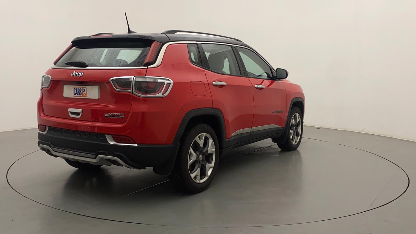 2019 Jeep Compass LIMITED PLUS PETROL AT, Petrol, Automatic, 37,803 km, Right Back Diagonal