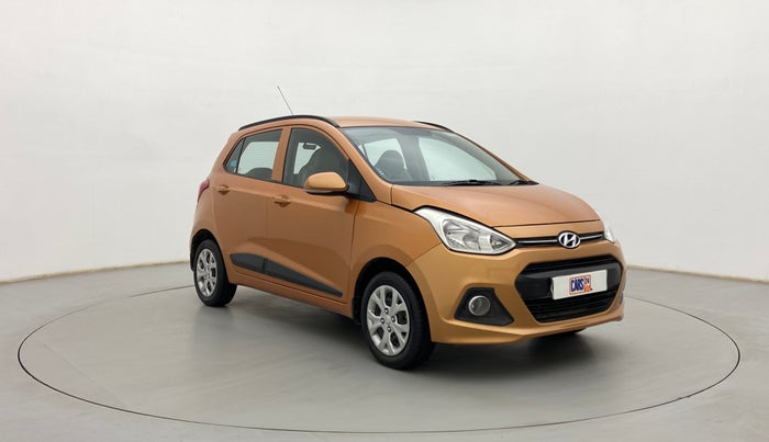 2016 Hyundai Grand i10 SPORTZ 1.2 KAPPA VTVT, Petrol, Manual, 83,573 km, Right Front Diagonal