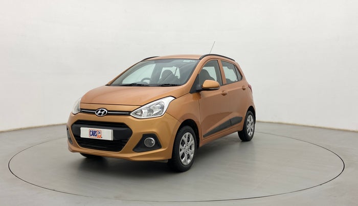 2016 Hyundai Grand i10 SPORTZ 1.2 KAPPA VTVT, Petrol, Manual, 83,573 km, Left Front Diagonal