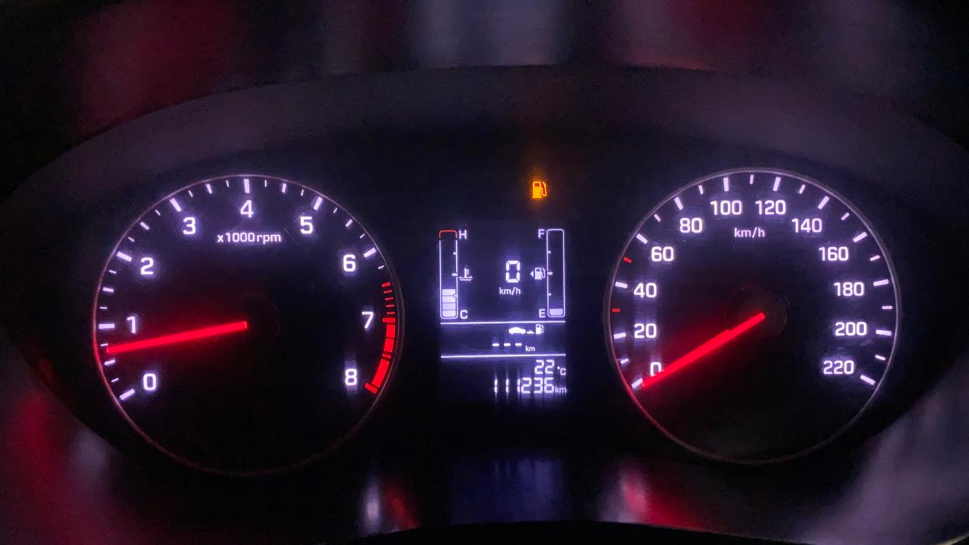 2018 Hyundai Elite i20 MAGNA EXECUTIVE 1.2, Petrol, Manual, 1,11,458 km, Odometer Image