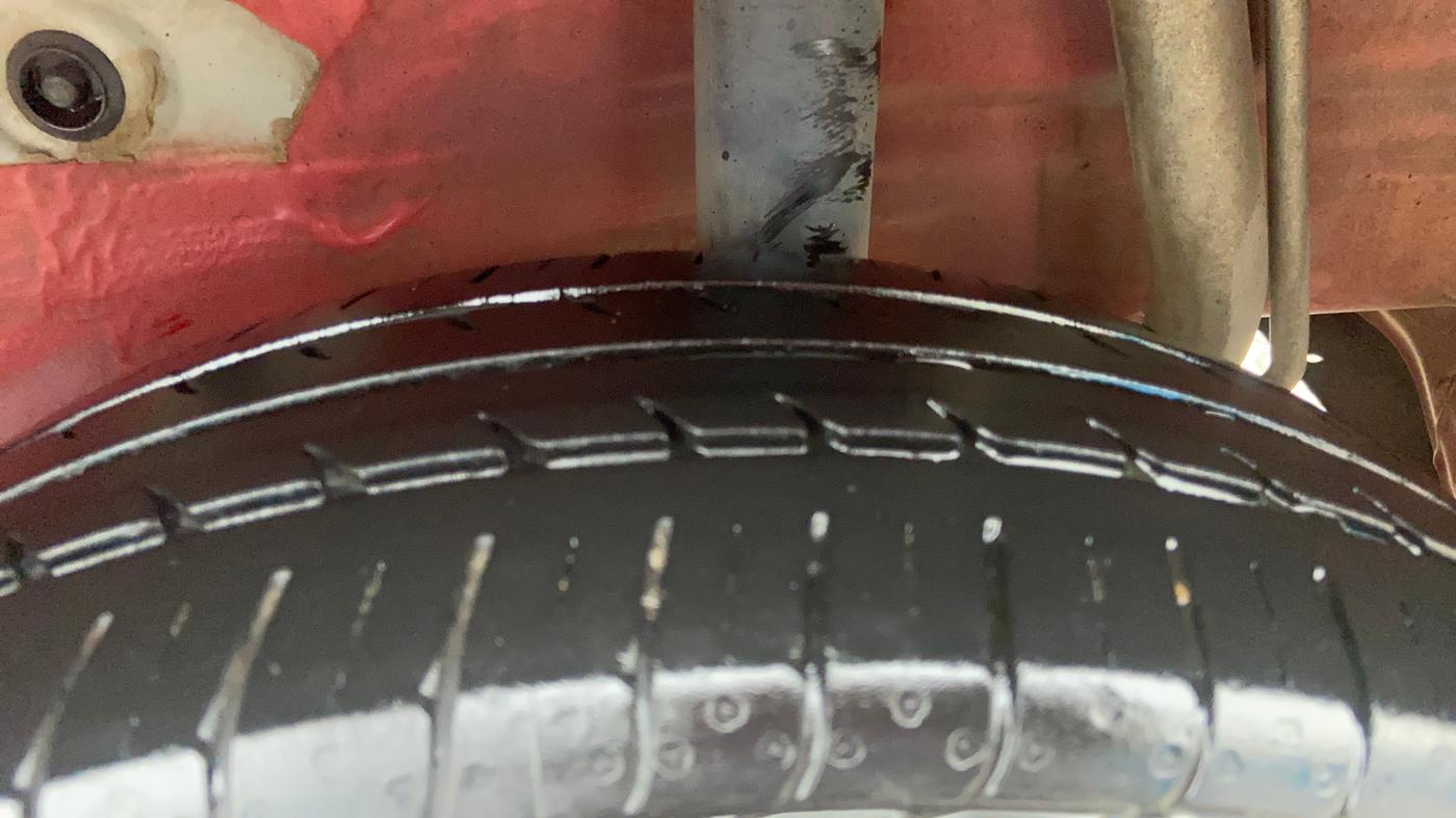 2017 Maruti Celerio ZXI AMT, Petrol, Automatic, 44,938 km, Left Rear Tyre Tread