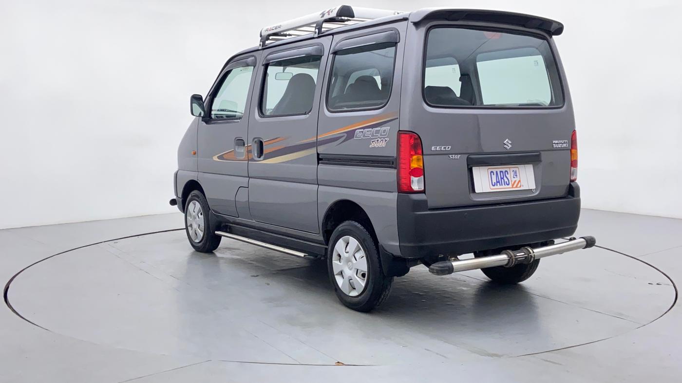 2019 Maruti Eeco 5 STR WITH AC PLUSHTR, Petrol, Manual, 8,686 km, Left Back Diagonal (45- Degree) View