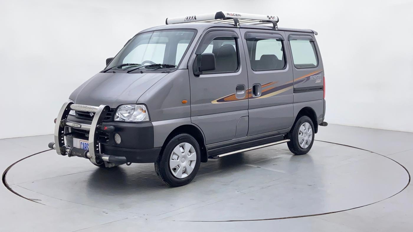 2019 Maruti Eeco 5 STR WITH AC PLUSHTR, Petrol, Manual, 8,686 km, Left Front Diagonal (45- Degree) View