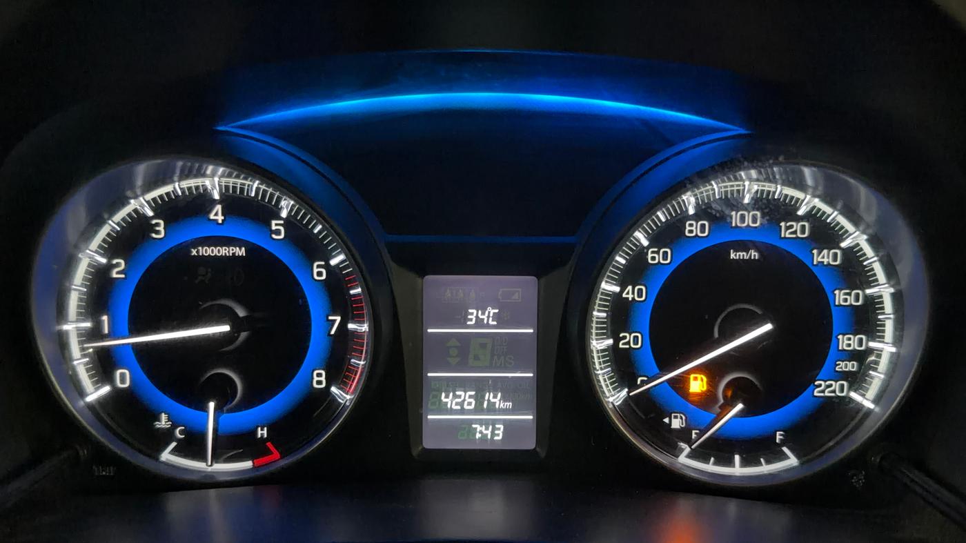 2016 Maruti Baleno DELTA PETROL 1.2, Petrol, Manual, 42,599 km, Odometer Image