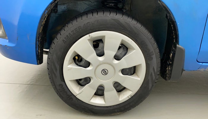 2015 Maruti Alto K10 VXI AMT, Petrol, Automatic, 64,562 km, Left Front Wheel