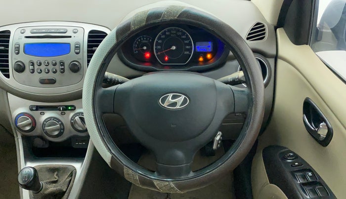 2012 Hyundai i10 SPORTZ 1.2, CNG, Manual, 91,832 km, Steering Wheel Close Up
