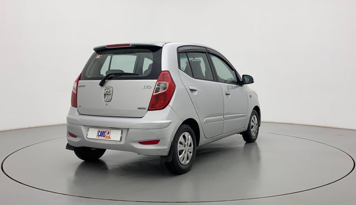 2012 Hyundai i10 SPORTZ 1.2, CNG, Manual, 91,832 km, Right Back Diagonal