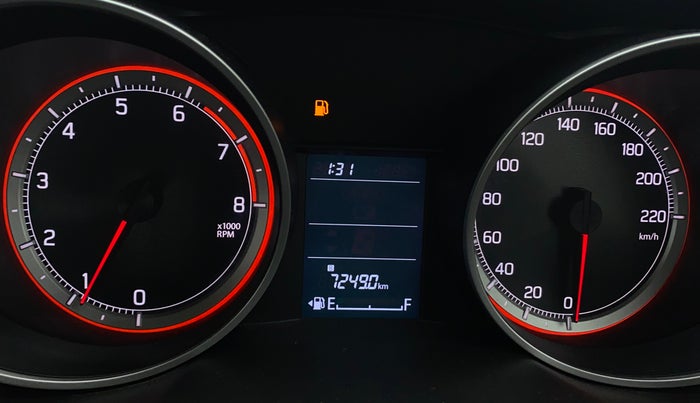 2021 Maruti Swift VXI, Petrol, Manual, 7,245 km, Odometer Image