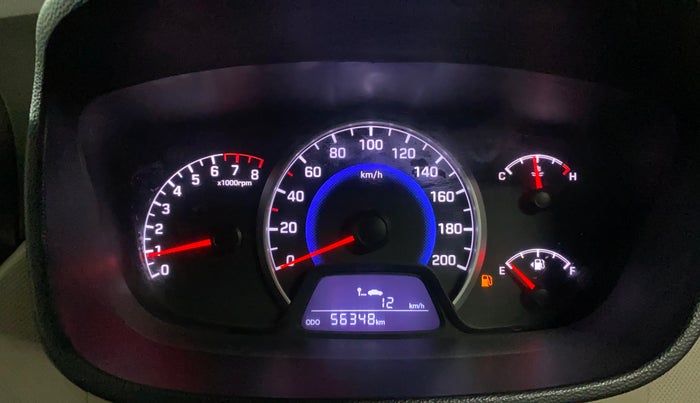 2018 Hyundai Grand i10 SPORTZ 1.2 KAPPA VTVT, CNG, Manual, 56,338 km, Odometer Image