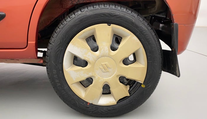 2011 Maruti Alto K10 VXI, Petrol, Manual, 73,525 km, Left Rear Wheel