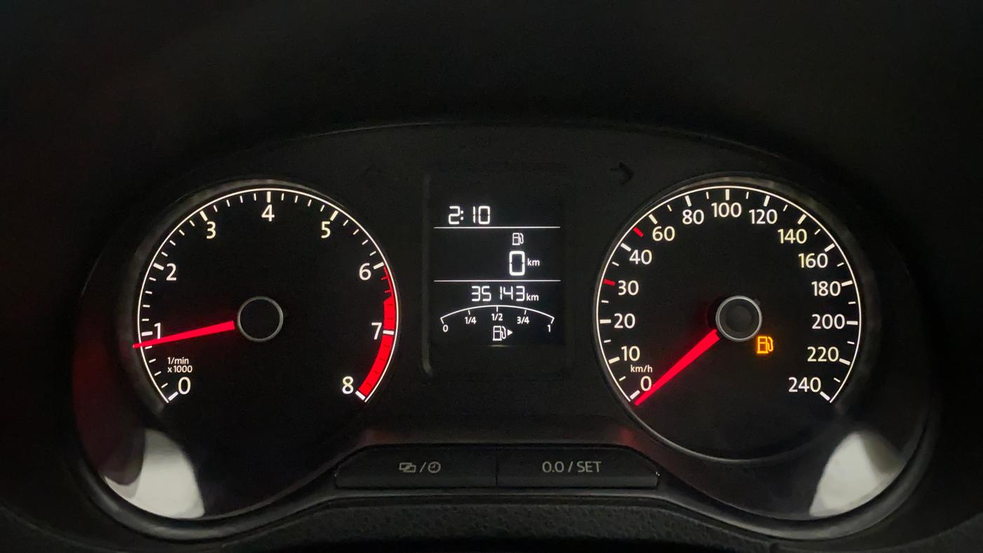 2016 Volkswagen Ameo HIGHLINE1.2L, CNG, Manual, 35,143 km, Odometer Image