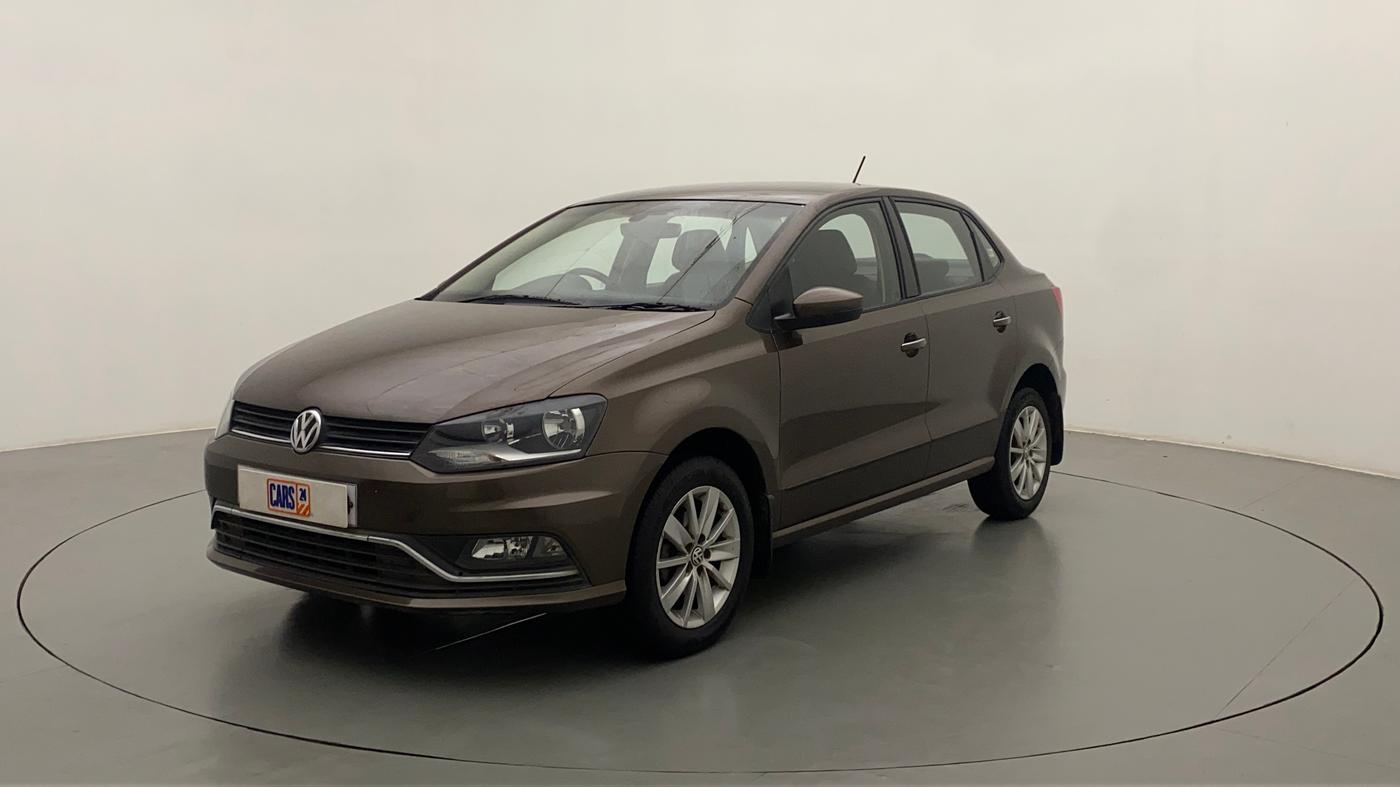 2016 Volkswagen Ameo HIGHLINE1.2L, CNG, Manual, 35,143 km, Left Front Diagonal