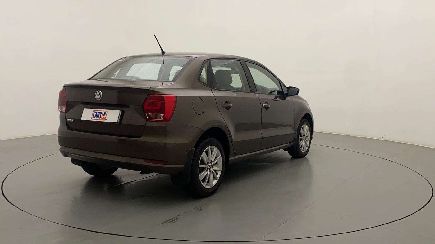 2016 Volkswagen Ameo HIGHLINE1.2L, CNG, Manual, 35,143 km, Right Back Diagonal