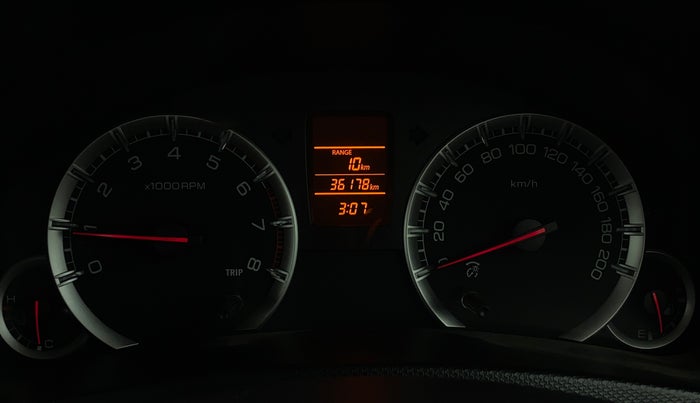 2015 Maruti Swift Dzire VXI, Petrol, Manual, 36,170 km, Odometer Image