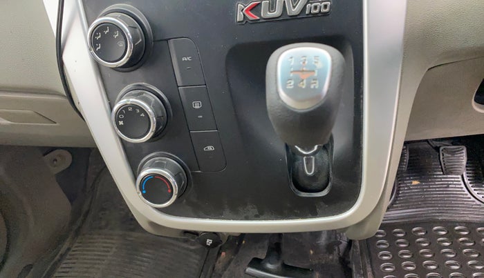 2016 Mahindra Kuv100 K8 6 STR, Petrol, Manual, 62,940 km, Gear Lever