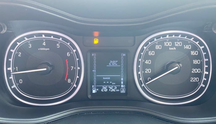 2022 Maruti BREZZA ZXI, Petrol, Manual, 26,717 km, Odometer Image